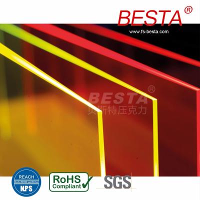 China 3mm Light Guide Acrylic Sheet Led Edge Lit Acrylic Panel Customizable for sale