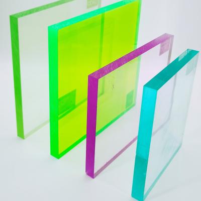 Chine SGS Feuille acrylique irisée Matériau PMMA Feuilles acryliques multicolores à vendre