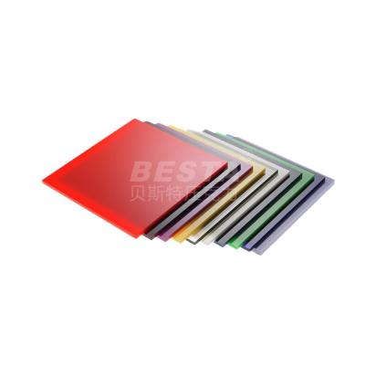 Chine 8 mm d'épaisseur feuilles d'acrylique de couleur Panneaux muraux 4X8 Matériau de décoration à vendre