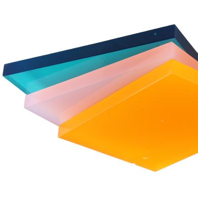 Chine 1/16 Folioles acryliques colorées PMMA Matériau publicitaire Approbation SGS ITS à vendre