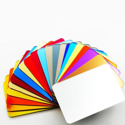 China 5mm 6mm Flexible Mirrored Plastic Sheet Coloured Acrylic Mirror Sheet  For Wall for sale