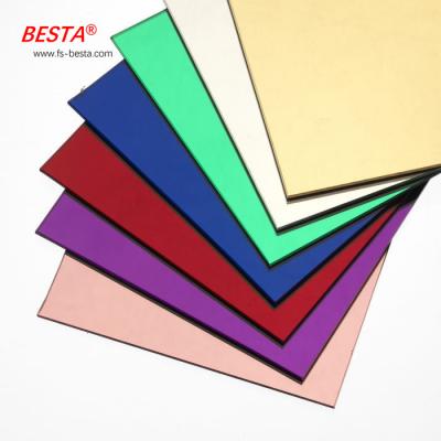 China Rose Gold Pmma Extruded Acrylic Sheets For Laser Cutting 2mm-120mm for sale