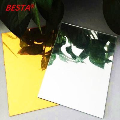 China OEM Wall Decoration Colored Mirror Acrylic Sheets Aging Resistance for sale