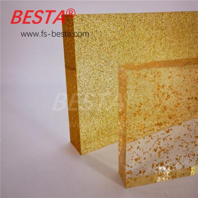 China 1220x2440mm Glitter Acrylic Sheet 3mm Customized Design  Virgin Grade for sale