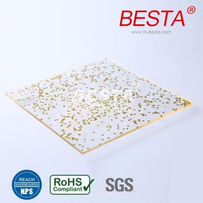 Chine 1220x2440mm 4x8ft 3mm feuille acrylique Glitter ITS Approbation RoHS à vendre