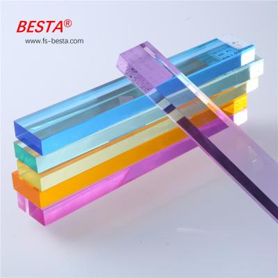 Chine Plaques acryliques transparentes de qualité optique PMMA pour le rétroéclairage de la couverture du diffuseur de lumière LED à vendre
