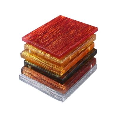 China 4x8 Decorative Acrylic Sheets 2 Inch Thick Wood Effect Acrylic Sheet for sale