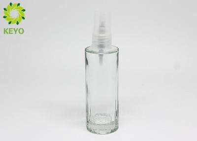 China Empty Face Mist Bottle 2.7 OZ 80ml Glass Cosmetics Packaging Containers for sale