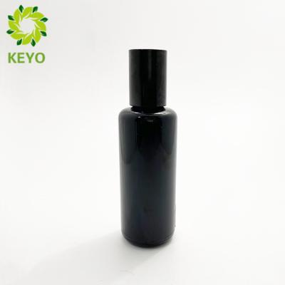 China 60ml Amethyst Empty Cosmetic Bottles With Roller Ball For Oil Packaging for sale