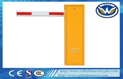 China Advanced Safety Manual Car Parking Barrier Gate With Double Limit Switches for sale