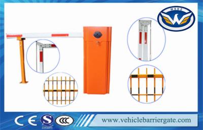 China 80W 110v Infrared Photocell Car Park Barriers Electric Boom Gates for sale