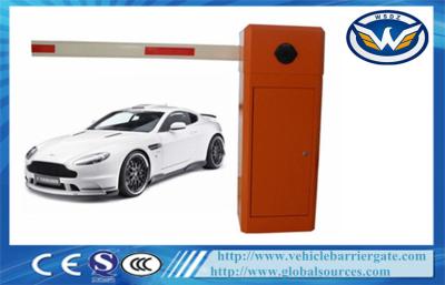 China LED Boom Automatic Toll Barrier Gate , 0.6s High Speed Boom Barrier for sale