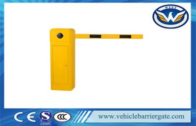 China Remote Control Automatic Barrier Gates , Straight Boom Traffic Barrier Gates in 3m / 5m / 6m for sale