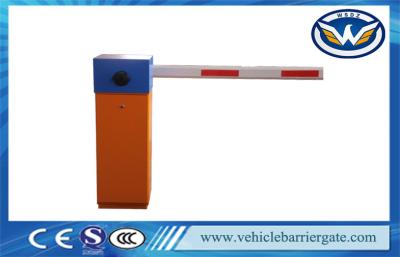 China Colored Parking Barrier Gate , Aluminum Boom Car Park Barrier Systems for sale