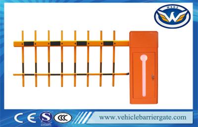 China Orange Manual Release Parking Barrier Gate Automatic Vehicle Barriers for sale