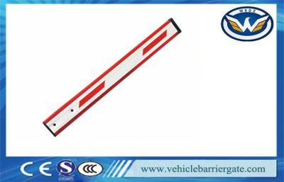 China 6m Boom parking lot gate arm , gate barrier arm replacement With Rubber for sale