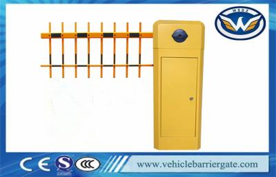 China Push Button Backtrack Automatic Barrier Gate For Exit , 2 Fence Arm for sale