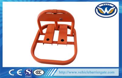 China Orange O-Form-manuelle Schlüsselauto-Schlüssel-Verschluss-Parksperre-wasserdichte 1-jährige Garantie zu verkaufen