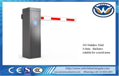 China Servo Motor SS304 Road Barrier Gate Auto Remote Control Traffic Barrier Gate for sale