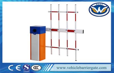 China Driveway RFID Parking Lot Barrier System Traffic Barrier Gate With Fence Barrier Arm for sale