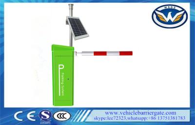 China Solar Safety Photocell Vehicle Barrier Gate Arm Automatic Barrier Boom Gate for sale