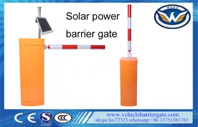 China Solar LED Arm Barriers Automatic Barrier Gate 6 Meters Crash Proof for sale