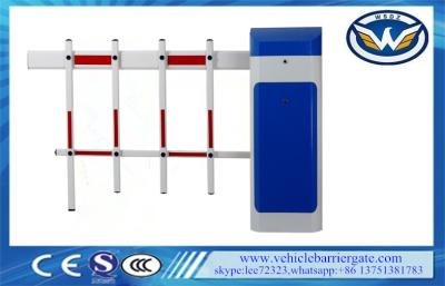 China LED Loop Detector Automatic Security Boom Gate / Barrier Fence Arm Auto Close for sale