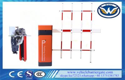China Access Control Automatic Boom Barrier / Car Park Boom Gates Fencing for sale