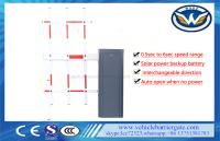 China 2 Fence 200W 300r/min Bi Directional Barrier Gate 0.5sec for sale