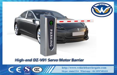 China Servo Motor Intelligent Barrier Gate DC 24V Electric Automatic Parking Barrier Max. 6m Straight Arm for sale