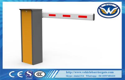 China WONSUN 2.5sec/3m Driveway Barrier Gates DC Brushless Barrier Gate Backup Battery for sale