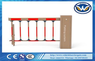 China Cold Rolled Sheet Driveway Barrier Gates DC Brushless Motor For Parking Lot for sale