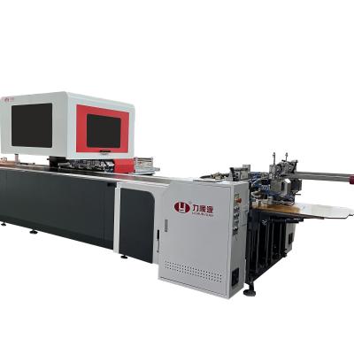 China Automatic Double Box Positioning Machine For Phone Box, Gift Box，Case Maker for sale