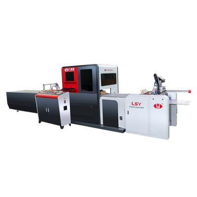 China Stable Performance Automatic Positioning Machine For Gift Box Production for sale