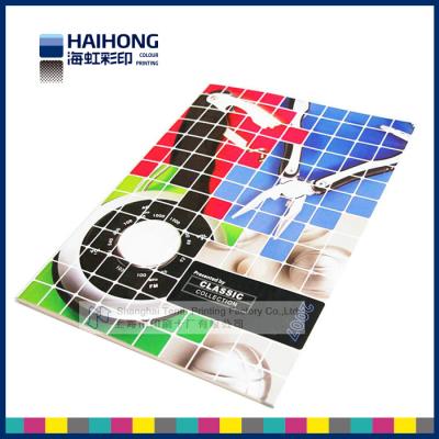 China Perfect bound , saddle stitch printed catalogues for advertising on exhibition for sale