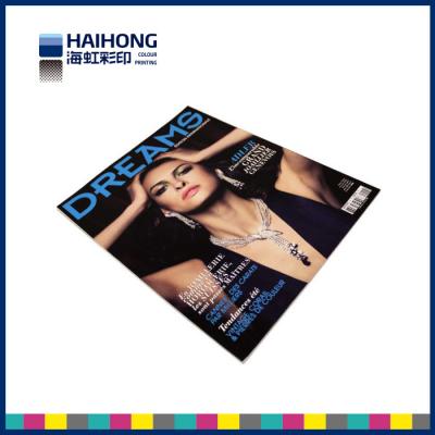 China Professional  Colorful perfect binding Fashion magazine printing , print monthly magazine for sale