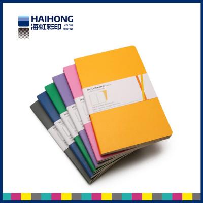 China Embossed Moleskine style Custom Notebook Printing / Hardback paper notebook for sale