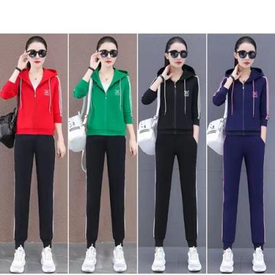 China New Autumn Sweater Women's Trendy Spring And Autumn Casual Sports Suit Ladies for sale