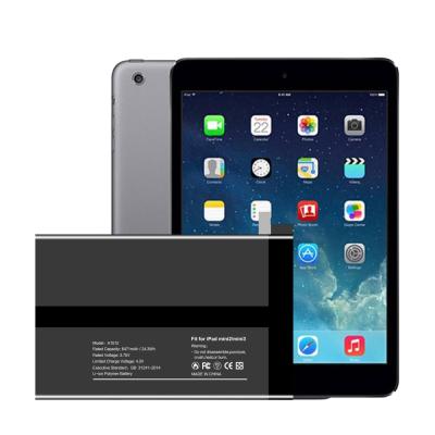 China Original Durable IPad Mini 2 Battery Replacement Tablet Battery 6600mah for sale