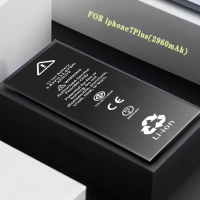Chine Lithium rechargeable de téléphone portable Ion Battery 3.82V pour Iphone 7 plus 2960mAh à vendre