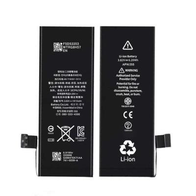 China salud 100% de Ion Battery Zero Cycle del litio de 1440mAh 1560mah Iphone para el iPhone 5S en venta