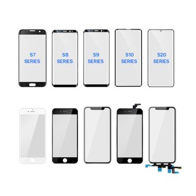China Ss Iphone X 7 OCA Glass Mobile Touch Screen Panel Frame for sale