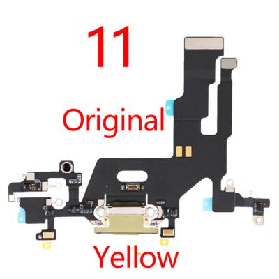 China IPhone 11 Pro Max Mobile Charging Flex Cable Audio Replacement Purple / White for sale