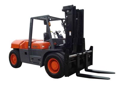 China Industrial Diesel Forklift Truck , 10 Ton Forklift Material Handling Equipment for sale