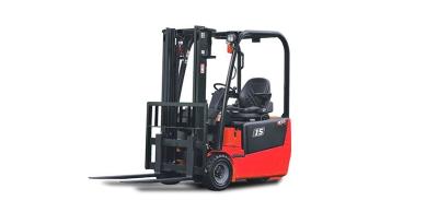 China Three Wheel Electric Forklift Truck , 2 Ton Sit Down Battery Powered Pallet Truck for sale