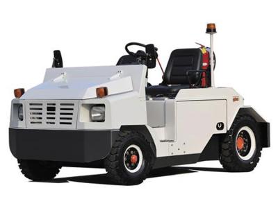 China White Color Electric Aircraft Tug Tow Tractor With Clean Power 40 / 80 Ton for sale