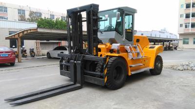 China 18 Ton Port Forklifts Volvo Energy Saving Engine Diesel Powered Yellow Color for sale