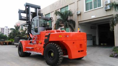China 2 Stage / 3 Satge Mast Port Forklifts 40 Ton With 7260mm Turning Radius for sale