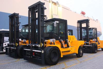 China Variable Speed Control 15 Ton Forklift , Energy Saving Engine Diesel Powered Indoor Outdoor Forklift for sale