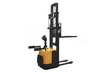 China Double Lift Cylinder High Lift Pallet Stacker 3500mm Lifting Height Safe Operation for sale